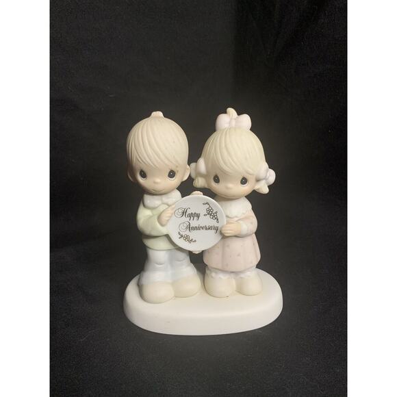 VINTAGE Jonathan & David Happy Anniversary 1983 E-2853 - Picture 1 of 3